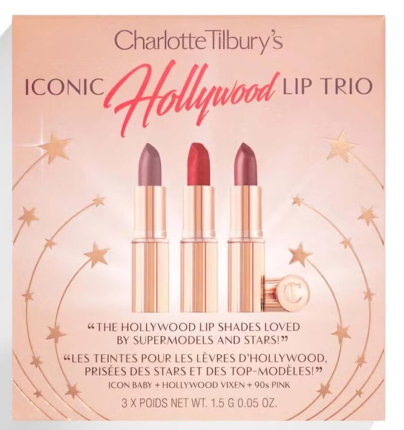 Charlotte Tilbury Iconic Hollywood Lip Trio